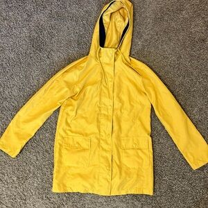 St. John's Bay Yellow Hooded Raincoat
